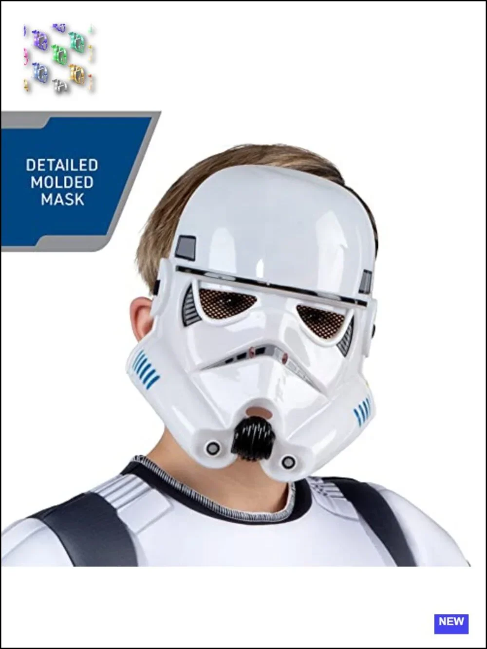 Star Wars Stormtrooper Youth Costume Padded Jumpsuit with Mask